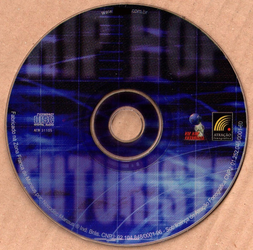 Cd Hip Hop Futurista Ao Vivo Abertura Código Fatal 2002 Novo