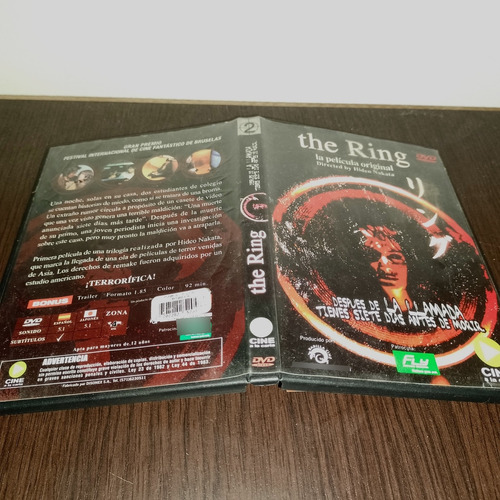 El Aro - (the Ring) Película Original Versión Japonesa - Dvd