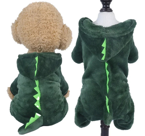Disfraz De Dinosaurio, Talla M, Ropa Para Mascotas
