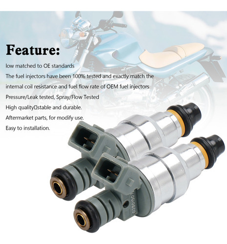 2 Fuel Injector 280150784 280150759 For Bmw R1100r 1993-2001