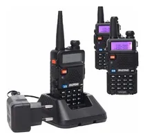 Comprar Pack X2 Radio Vhf Baofeng Radio Comunicadores Portatiles 055