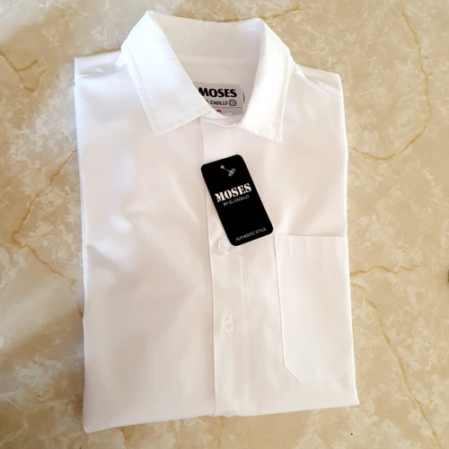 Camisa Vestir Hombre Moses Varios Model Algodón Buena Calida