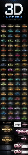 Estilos Photoshop Gran Coleccion 3d Great Collection 2019