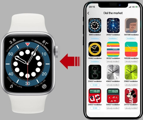 Imagen 7 de 10 de Smartwatch Ak76 Con Juego