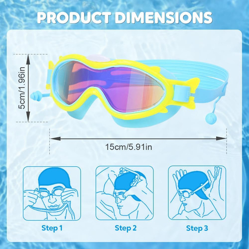 Gafas De Natación Continuoeny, Goggles Natacion Niños