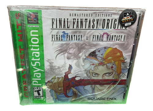 Final Fantasy Origins Ps1 Original Completo *play Again* (Reacondicionado)
