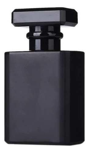 Frasco Plano Negro Tapa A Presion 100ml (x10)