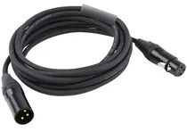 Comprar Cable Dmx P Iluminación Xlr Macho A Xlr Hembra 0,91 Metros