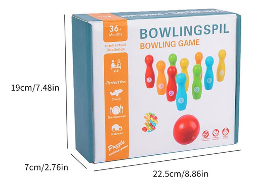 Dsh Juego De Bolos Digital Interactivo De Madera
