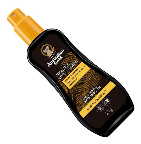 Spray Gel Para Bronzeamento Australian Gold Dark Tanning 237g