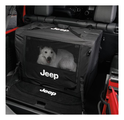 Portamascotas Plegable Logo Jeep Mopar
