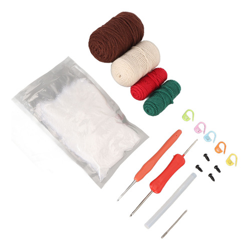 Kit De Ganchillo Para Principiantes, Hilos De Erizo, Relleno