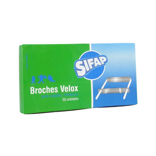 Broche Nepaco Velox Metal Sifap X50 Unidades