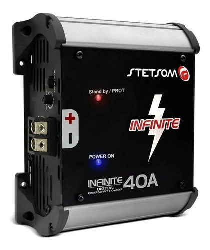 Fonte Carregador Digital De Energia Stetsom Infinite 40a