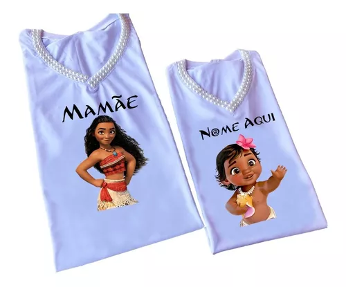 Personalizados Tal Mãe, Tal Pai, Tal Filha - Moana Baby