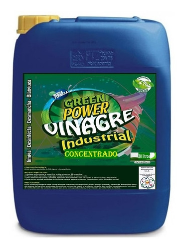 Vinagre Industrial Concentrado Por 20 L - L a $7250