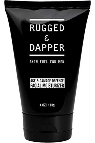 Rugged - Dapper - Crema Hidratante Facial Para Hombres - 4oz