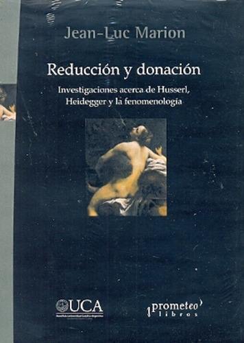 Reduccion Y Donacion - Jean-luc Marion