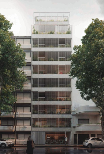 Venta Departamento De 1 Ambiente Divisible Con Balcon Terraza En Palermo Hollywood - En Construccion