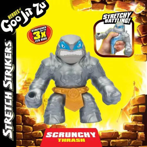 Muñeca elástica Goo Jit Zu Stretch Strikers de 10 cm