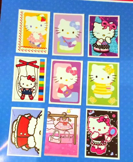 Estampas Álbum Hello Kitty A Elegir Panini Sanrio