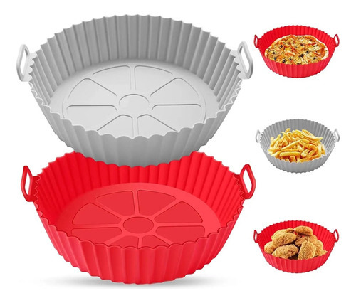 Forro antiadherente de silicona para freidora Air Fryer