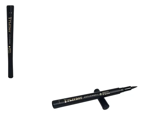 Delineador líquido Playboy HB84594 cor preto | MercadoLivre