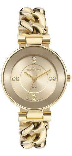 Relógio Technos Feminino Elos Fashion Dourado 2036mqm/1x