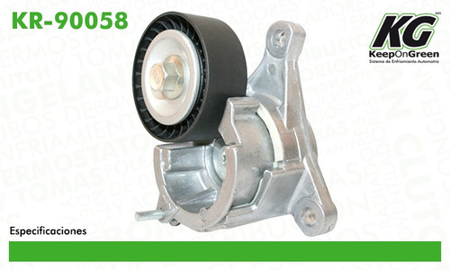 Tensor Automatico De Accesorios 407 Sport 2006-2008 2.2l