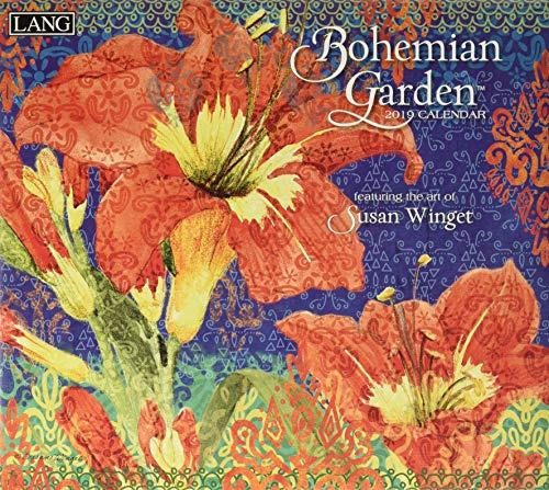 Bohemian Garden 2019 Calendar