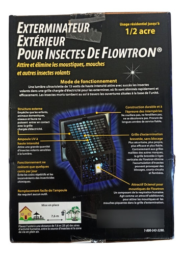 Repelente Elétrico Flowtron Bk-15cnn 1/2 Acre