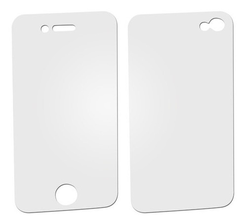 Protector De Pantalla Acteck Clear Protector  Para iPhone 4