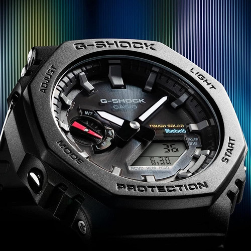 G-shock Gab2100-1a Bluetooth Solar Gab2100 Series, Negro