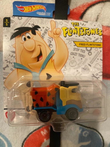 Hot Wheels Fred Flintstone Pedro Picapiedra Character Cars 