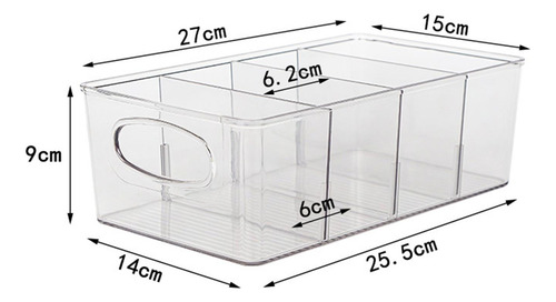 Organizador Para Nevera, Cesta De Almacenamiento 27x15x9cm