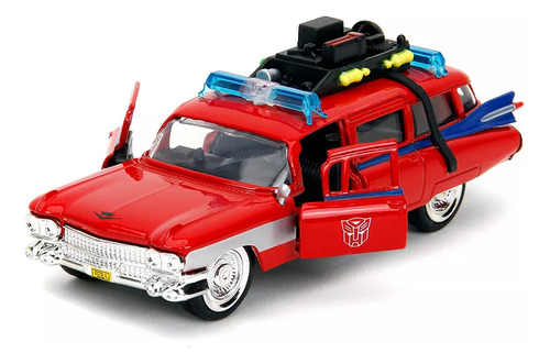 Ecto 1 Cazafantasmas Jada Ghostbusters Transformers 1/32