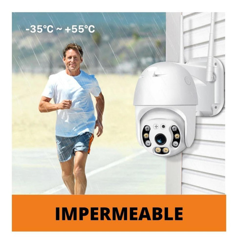 Imagen 8 de 10 de Camara De Seguridad Inalambrica Wifi Full Hd Impermeable