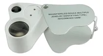 Comprar Joyería Lupa Bucle Hoja Lupa Ojo De Vidrio Lupa Lente (2 Led