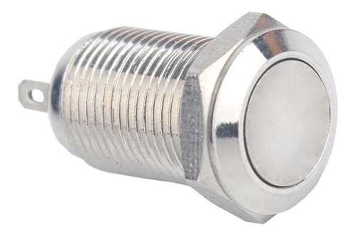 A Interruptor de Botón Pulsador de Metal de 10 mm 36 V 
