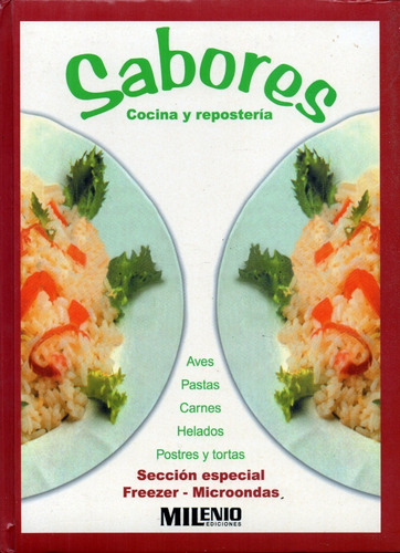Sabores - Cocina Y Repostería          ( Milenio Ediciones )
