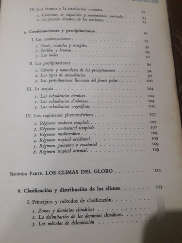 Libro Climatologia Georges Viers (Usado)