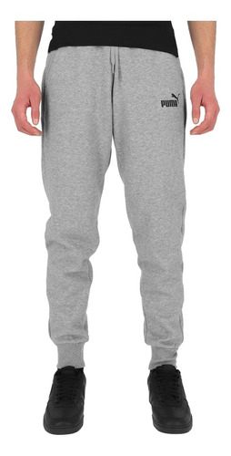 Pantalón Puma Essentials Hombre Dark Grey Heather