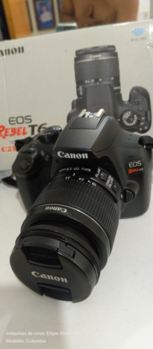 Cámara Fotográfica Canon Rebel T6 Eos 