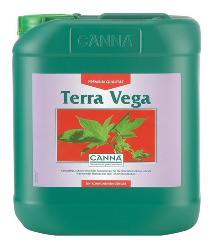 Canna Terra Vega 5lt Canna Fertilizante Crecimiento