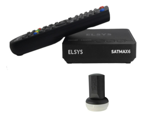 Kit Receptor Sathd Satmax 6 Etrs72 Elsys + Lnbf Ku Simples