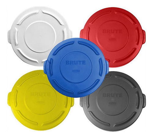 Rubbermaid® Tapa Para Bote De Basura Brute® 2655, 208 Lts Color Azul