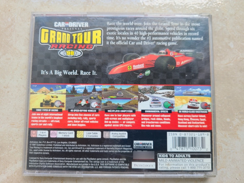 Grand Tour Racing 98 Ps1 (Reacondicionado)