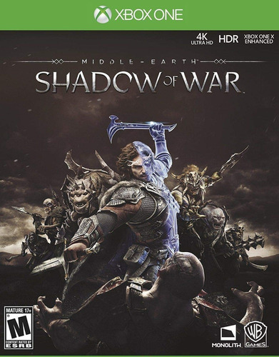 Midle Earth: Shadow Of War Xbox One Nuevo Sellado