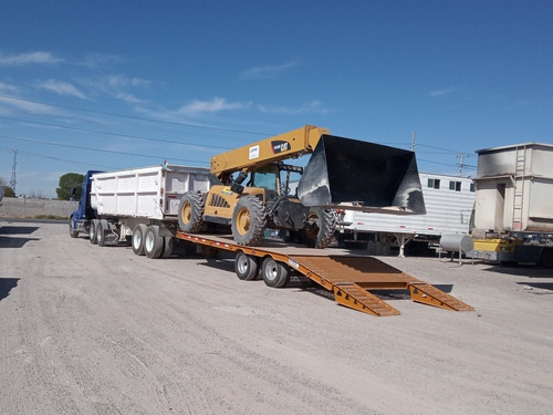 Remolque Lowboy Traila Argolla Retroexcavadoras Precio Neto