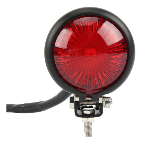 Luz Trasera Led De 12 V Para Moto, Lente Roja Para Coche Ret